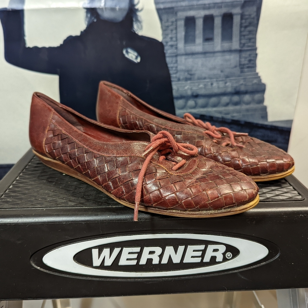 Naturalizer Leather Flats US Women's Size 7.5